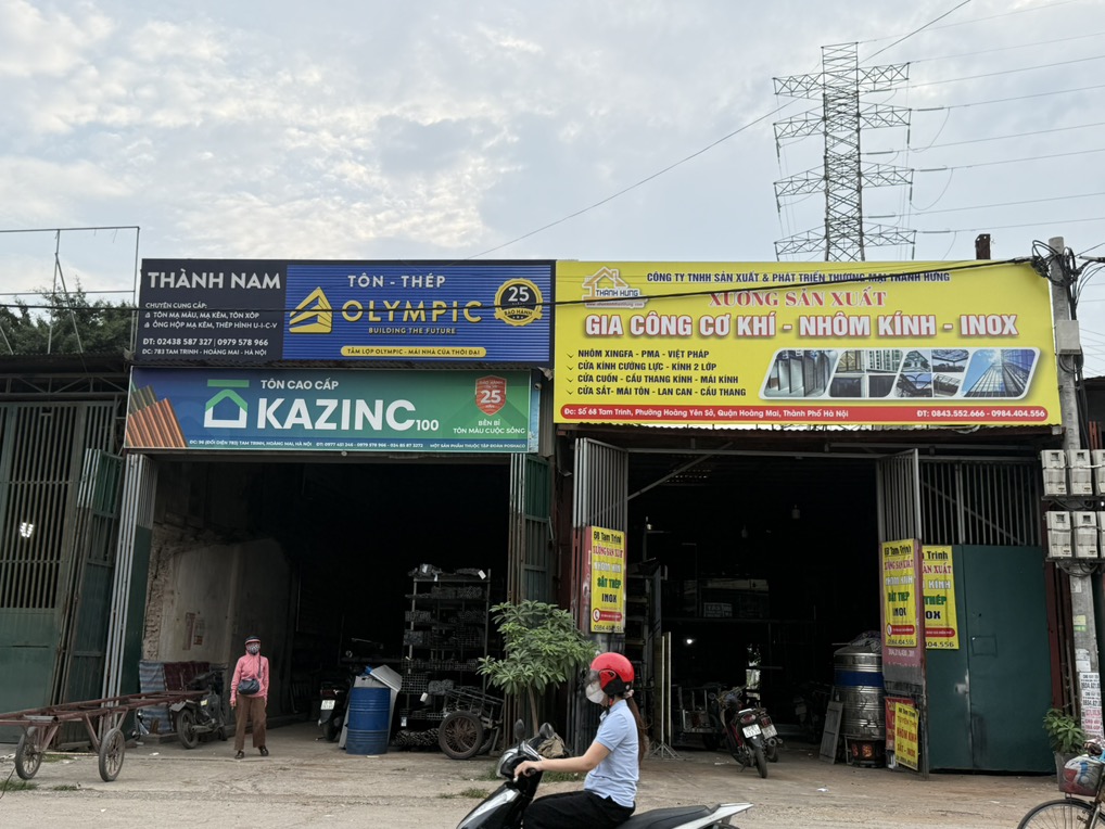 Bán nhà Tam Trinh - diện tích 166m2 1 tầng - mặt phố kinh doanh sầm uất - giá 10 tỷ