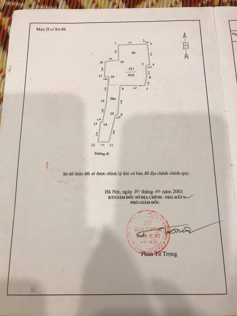 Bán nhà Minh Khai - diện tích 50m2 3 tầng - Ngõ thông thoáng - giá 6,68 tỷ