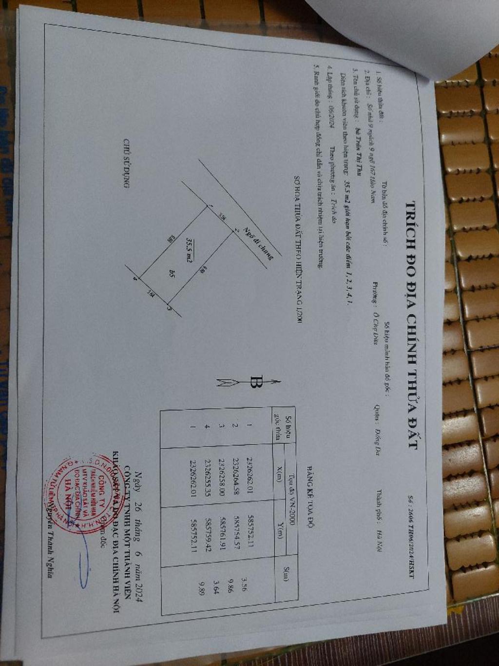Bán nhà Hào Nam - diện tích 35m2 5 tầng - Ô tô đỗ cách nhà 10m - giá 7,5 tỷ