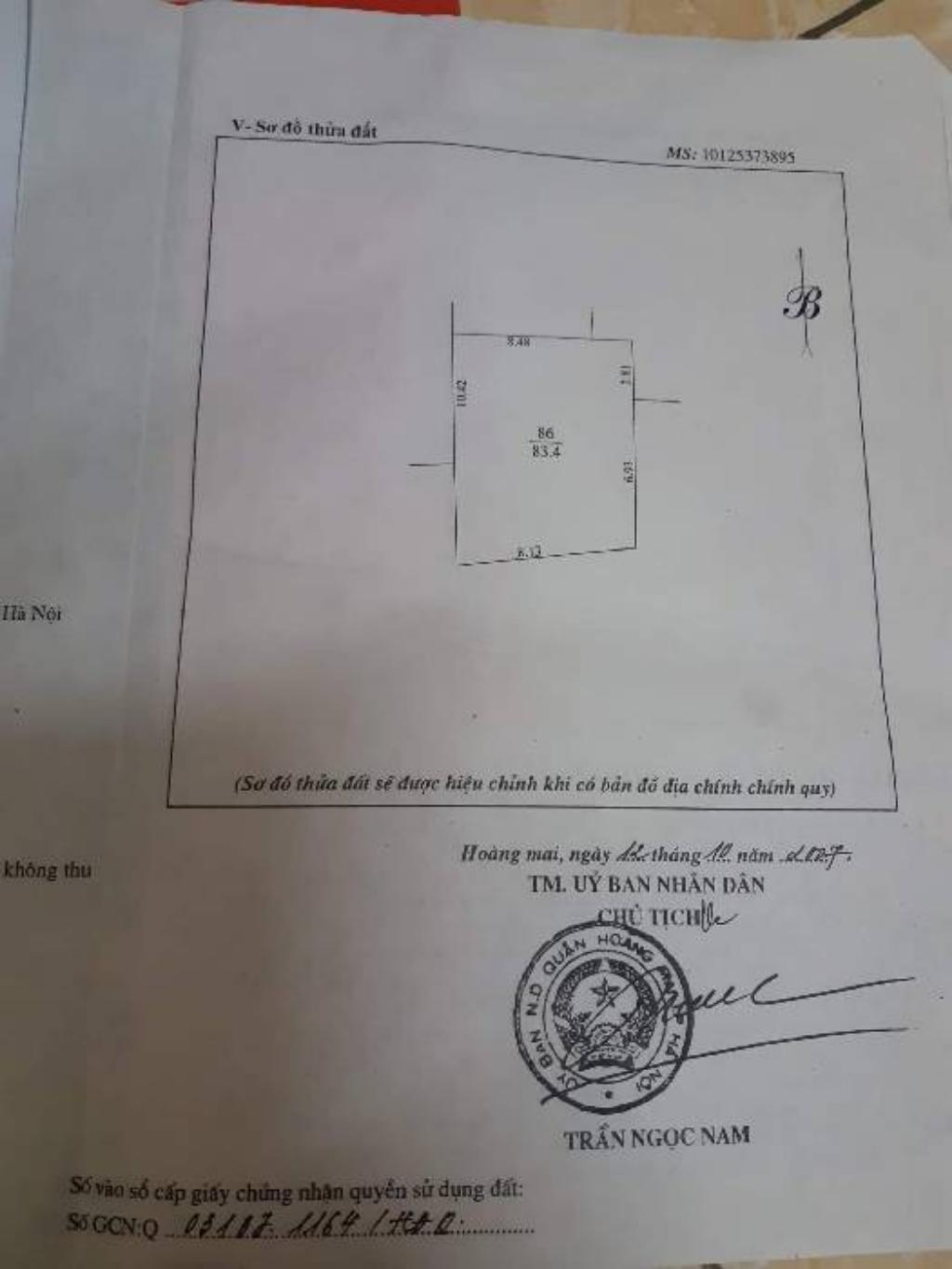 Bán nhà Pháp Vân - diện tích 84m2 1 tầng - Mặt đường kinh doanh sầm uất - giá 22 tỷ