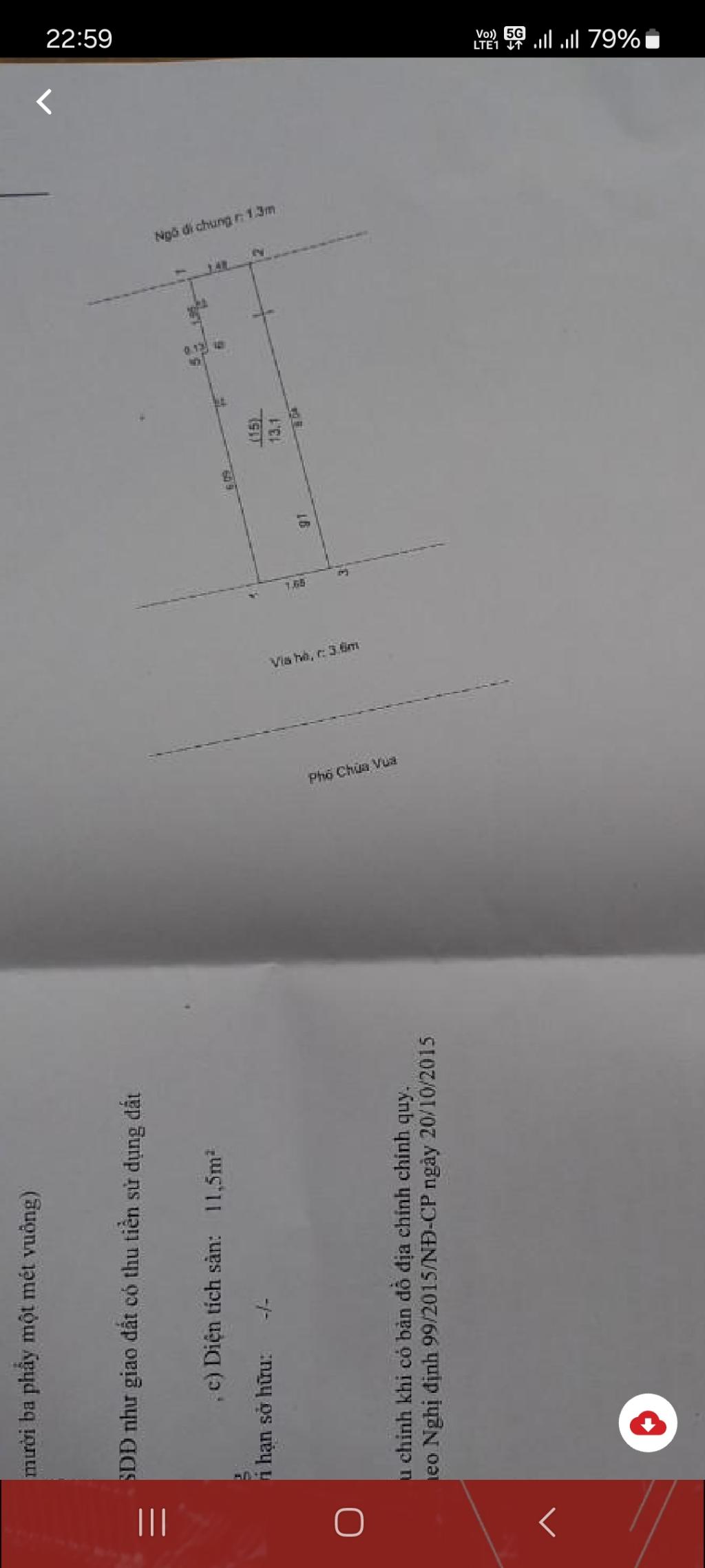 Bán nhà Chùa Vua - diện tích 13,1m2 4 tầng - Mặt phố kinh doanh đỉnh cao - giá 5,8 tỷ