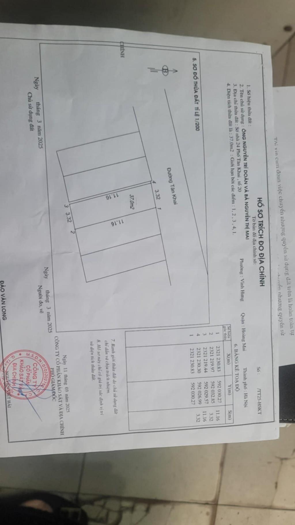 Bán nhà Tân Khai - diện tích 37m2 1 tầng - ô tô tránh - giá 4,1 tỷ