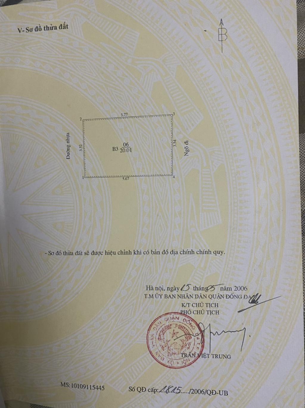 Bán nhà Hoàng Cầu - diện tích 20m2 5 tầng - Nhà mặt phố triệu đô - giá 12,9 tỷ