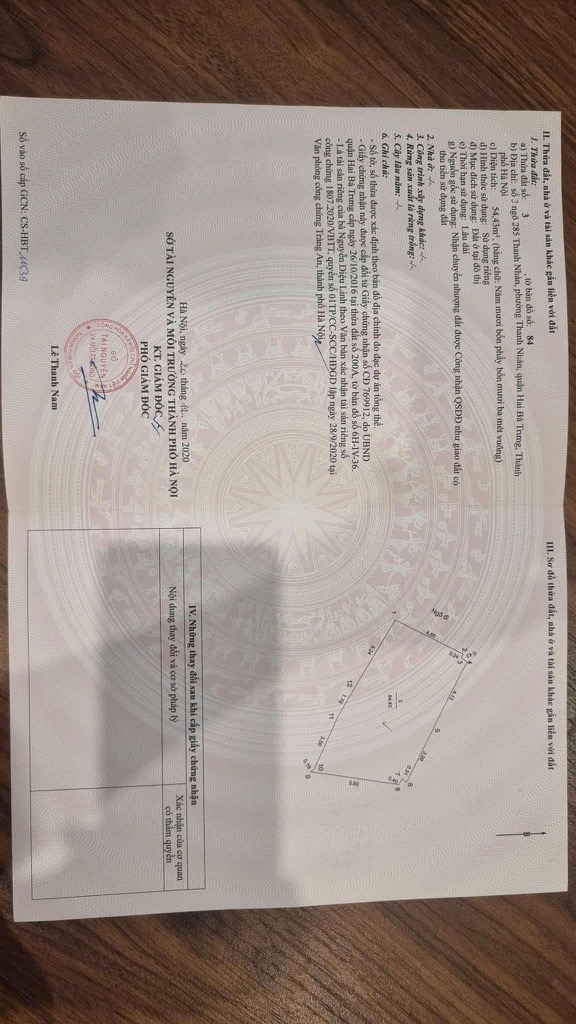 Bán nhà Thanh Nhàn - diện tích 55m2 5 tầng - SIÊU PHẨM DÒNG TIỀN - giá 15,9 tỷ