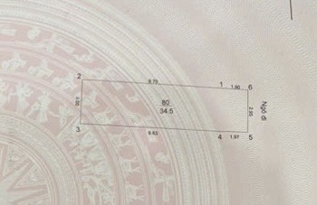 Bán nhà Trần Khát Chân - diện tích 34,5m2 5 tầng - ngõ thông - giá 9,5 tỷ