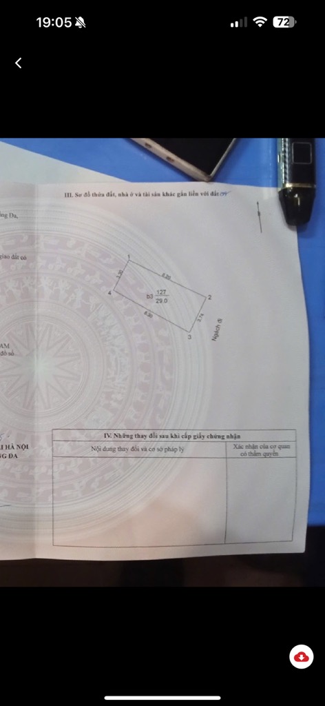 Bán nhà Khâm Thiên - diện tích 29m2 5 tầng - Ngõ rộng ba gác vào được - giá 7,5 tỷ