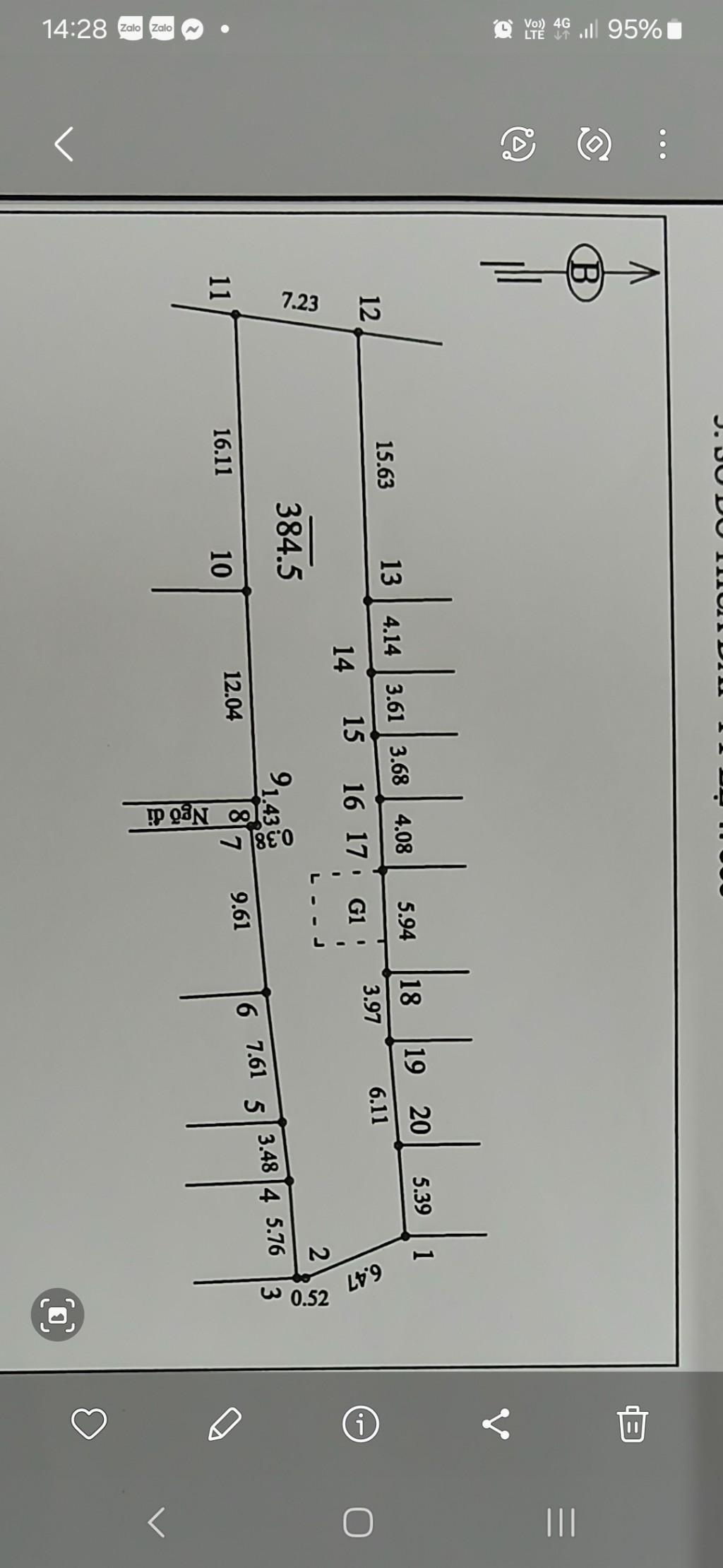 Bán nhà Thúy Lĩnh - diện tích 384,5m2 1 tầng - gần ô tô - giá 7,5 tỷ