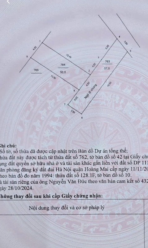 Bán nhà Định Công Thượng - diện tích 50m2 7 tầng - Ô tô đỗ cổng - giá 14,6 tỷ