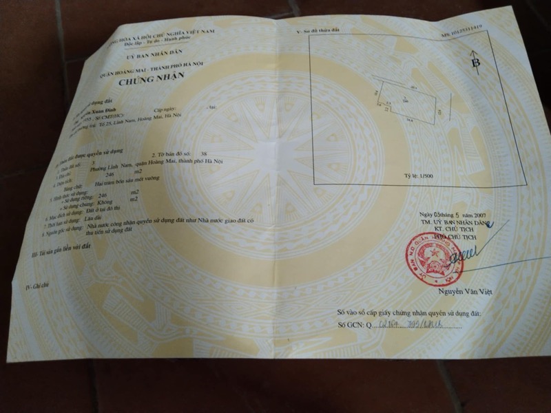 Bán nhà Thúy Lĩnh - diện tích 80m2 1 tầng - mặt tiền 4m - giá 9,8 tỷ