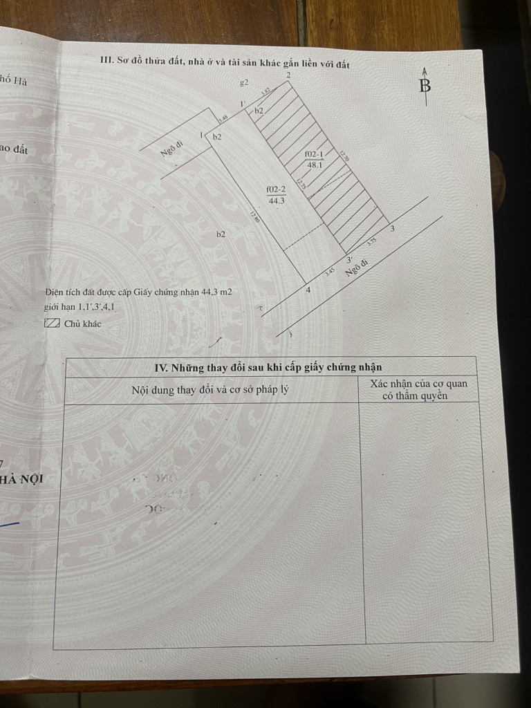 Bán nhà Thái Hà - diện tích 45m2 4 tầng - Lô góc, thoáng trước, thoáng sau - giá 15 tỷ