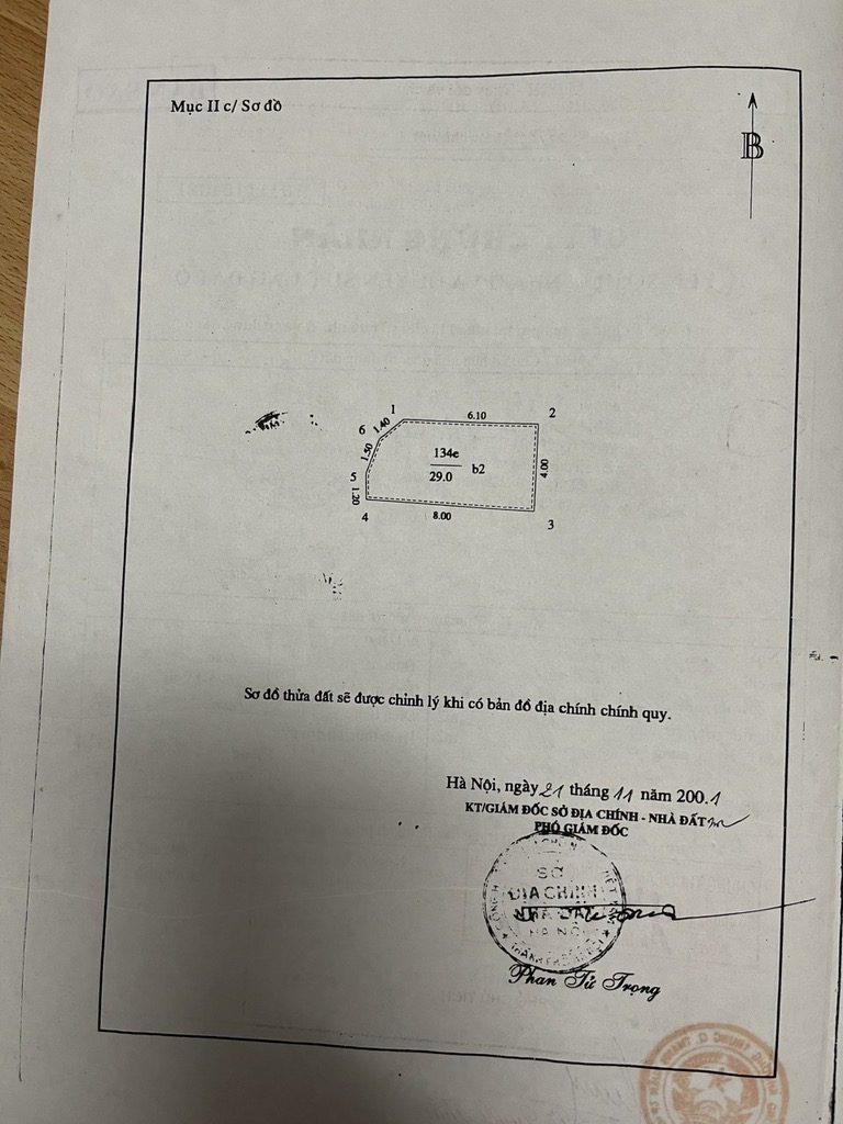 Bán nhà Khương Đình - diện tích 31m2 4 tầng - Gần phố - giá 7,35 tỷ