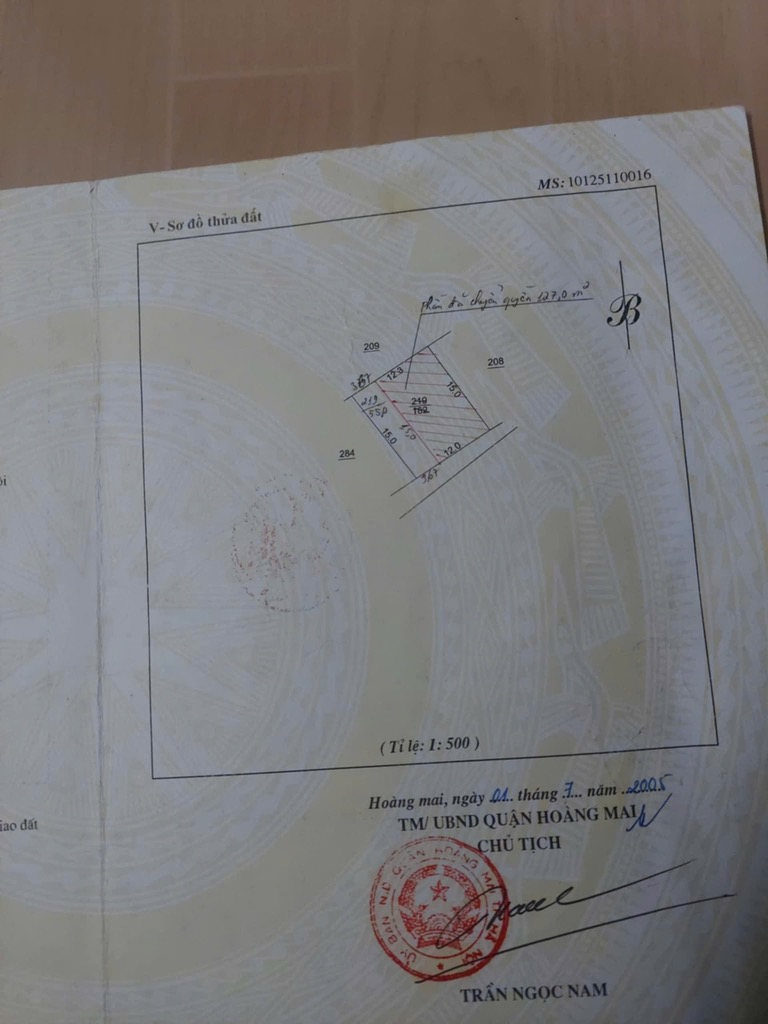 Bán nhà Yên Duyên - diện tích 55m2 1 tầng - ô tô đỗ cửa - giá 5,8 tỷ