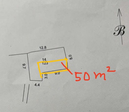 Bán nhà Khuyến Lương - diện tích 50m2 1 tầng - Đất vuông vắn, tiềm năng tăng giá - giá 4,98 tỷ