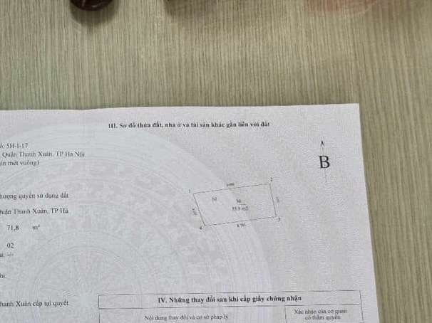 Bán nhà Giải Phóng - diện tích 36m2 4 tầng - Mặt phố kinh doanh - giá 7,9 tỷ