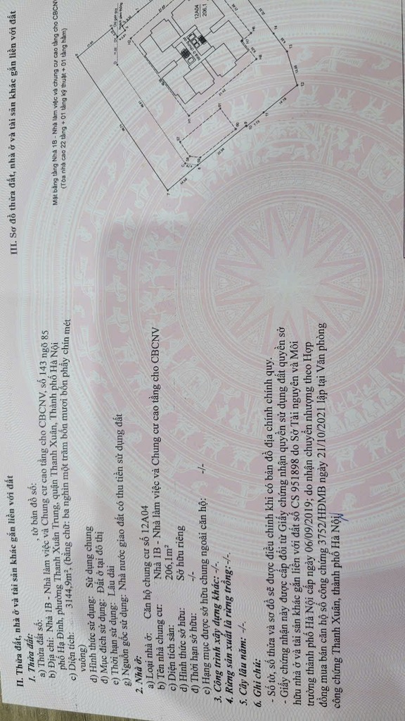 Bán nhà Hạ Đình - diện tích 206m2 1 tầng - Căn góc thoáng tứ phía - giá 10,5 tỷ