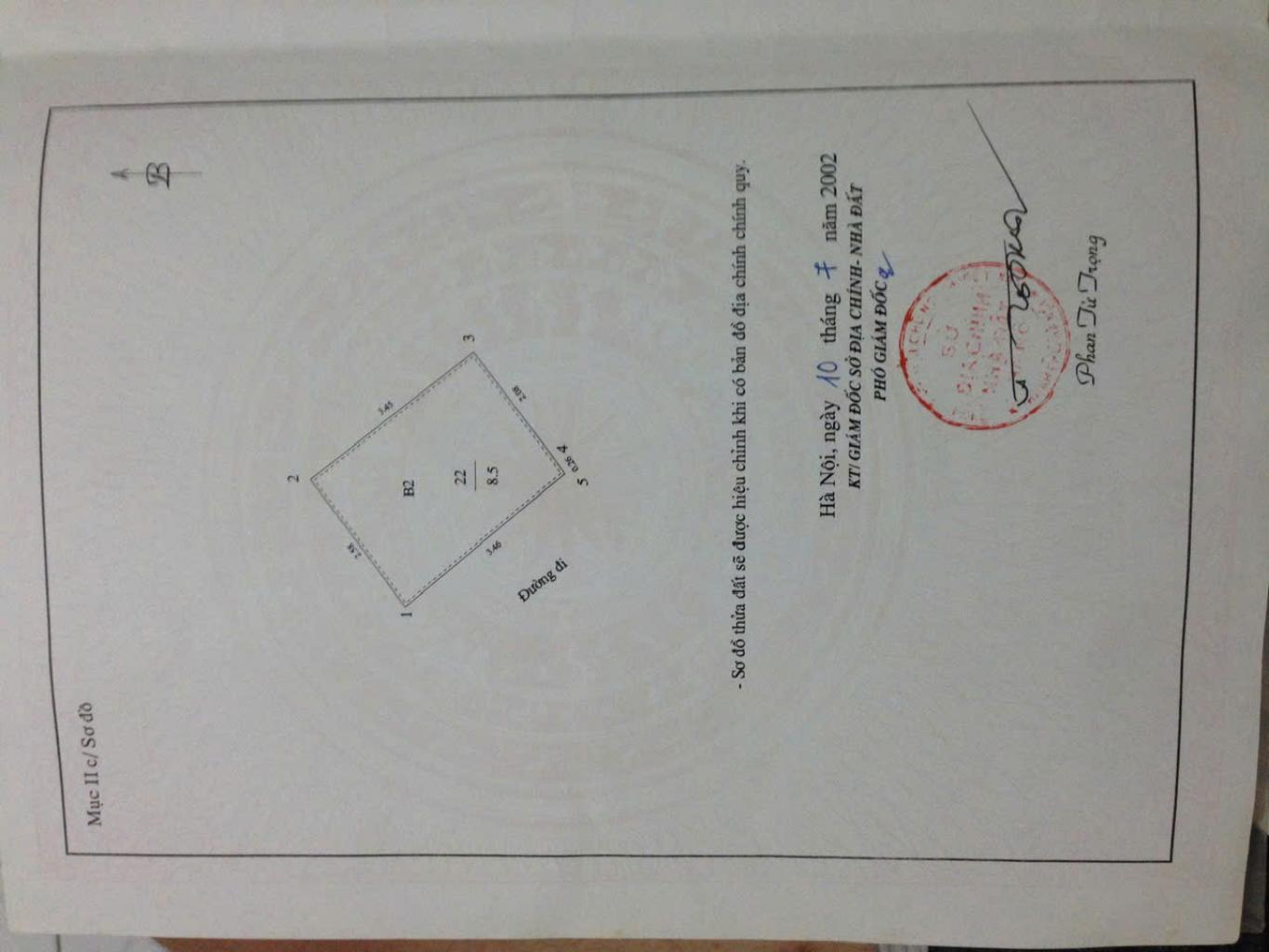 Bán nhà Nguyễn Cao - diện tích 8,5m2 2 tầng - Lô góc - giá 3 tỷ