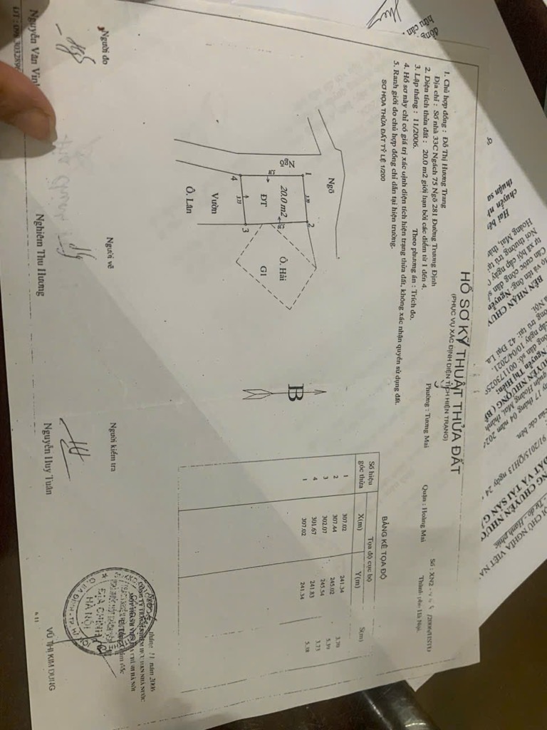 Bán nhà Trương Định - diện tích 20m2 2 tầng - Nhà đẹp hiếm có - giá 1,75 tỷ