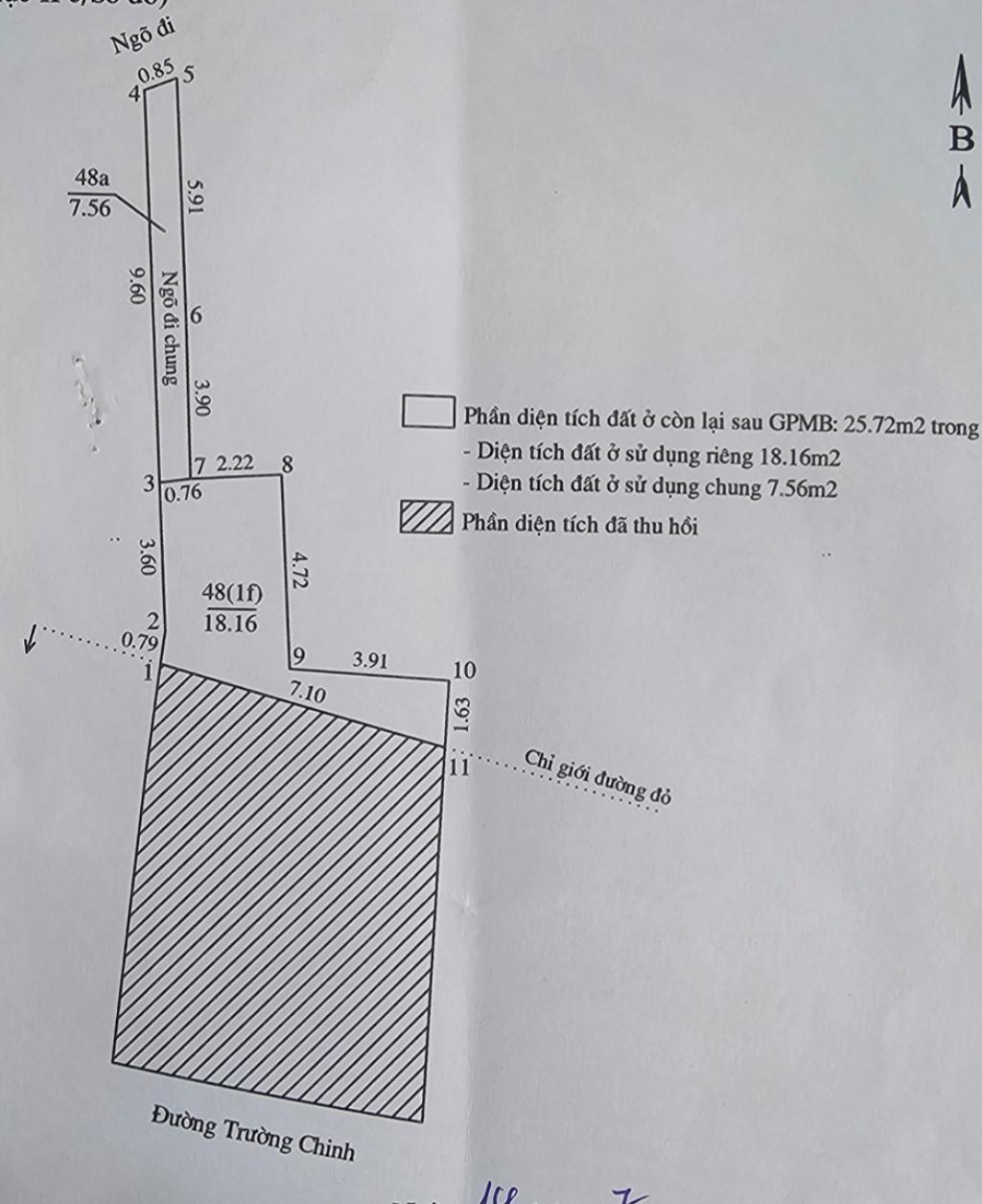 Bán nhà Trường Chinh - diện tích 18.2m2 2 tầng - Mặt phố, mặt tiền khủng - giá 12 tỷ