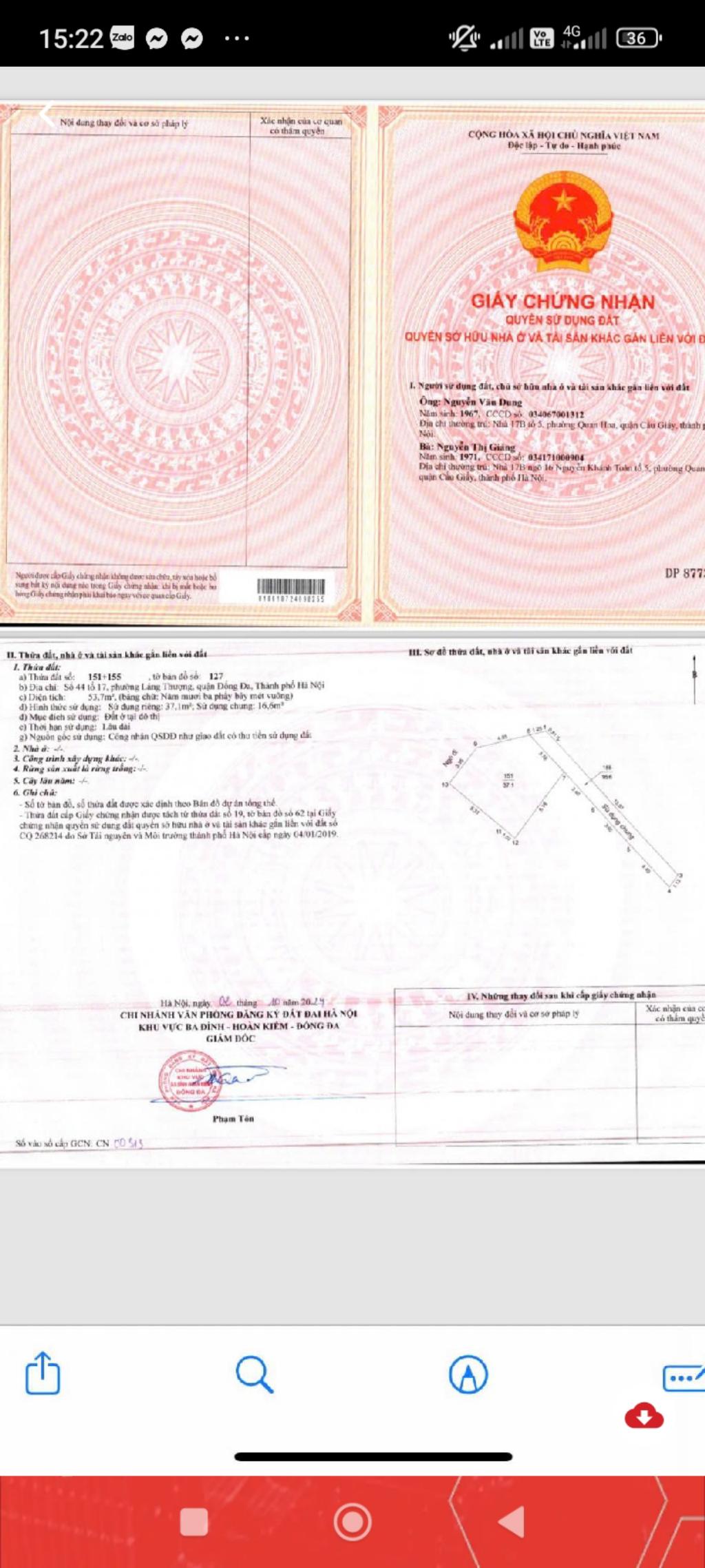 Bán nhà Pháo Đài Láng - diện tích 38m2 6 tầng - Lô góc - giá 11,9 tỷ