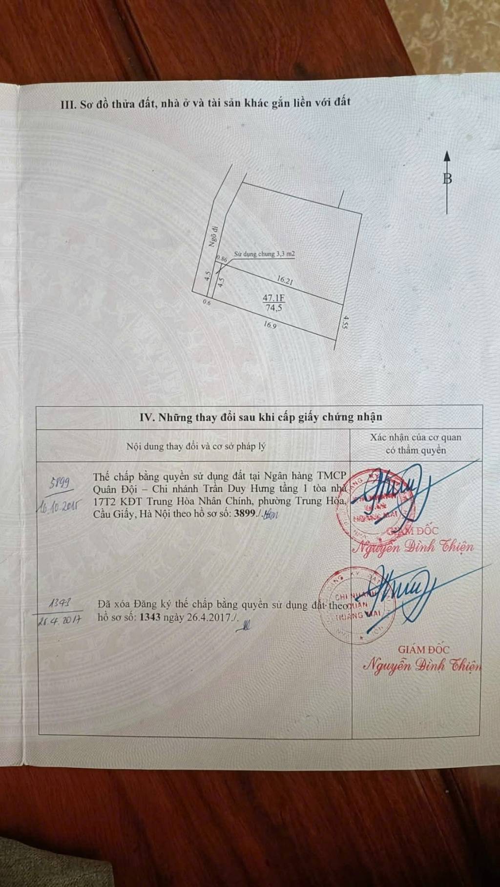 Bán nhà Thúy Lĩnh - diện tích 75m2 1 tầng - ô tô đỗ cửa - giá 8,8 tỷ