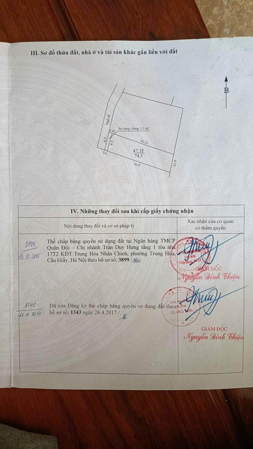 Bán nhà Thúy Lĩnh - diện tích 75m2 1 tầng - ô tô đỗ cửa - giá 8,8 tỷ