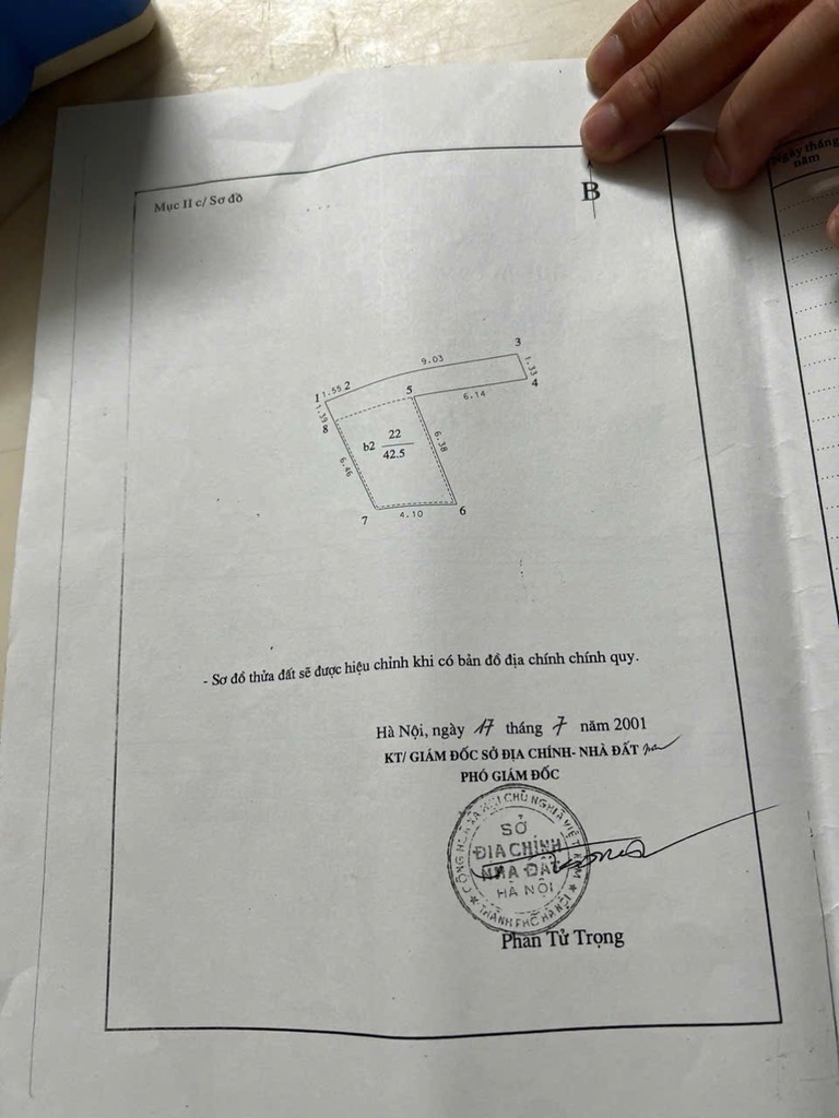 Bán nhà Vũ Trọng Phụng - diện tích 43m2 4 tầng - ô tô tránh - giá 9,5 tỷ