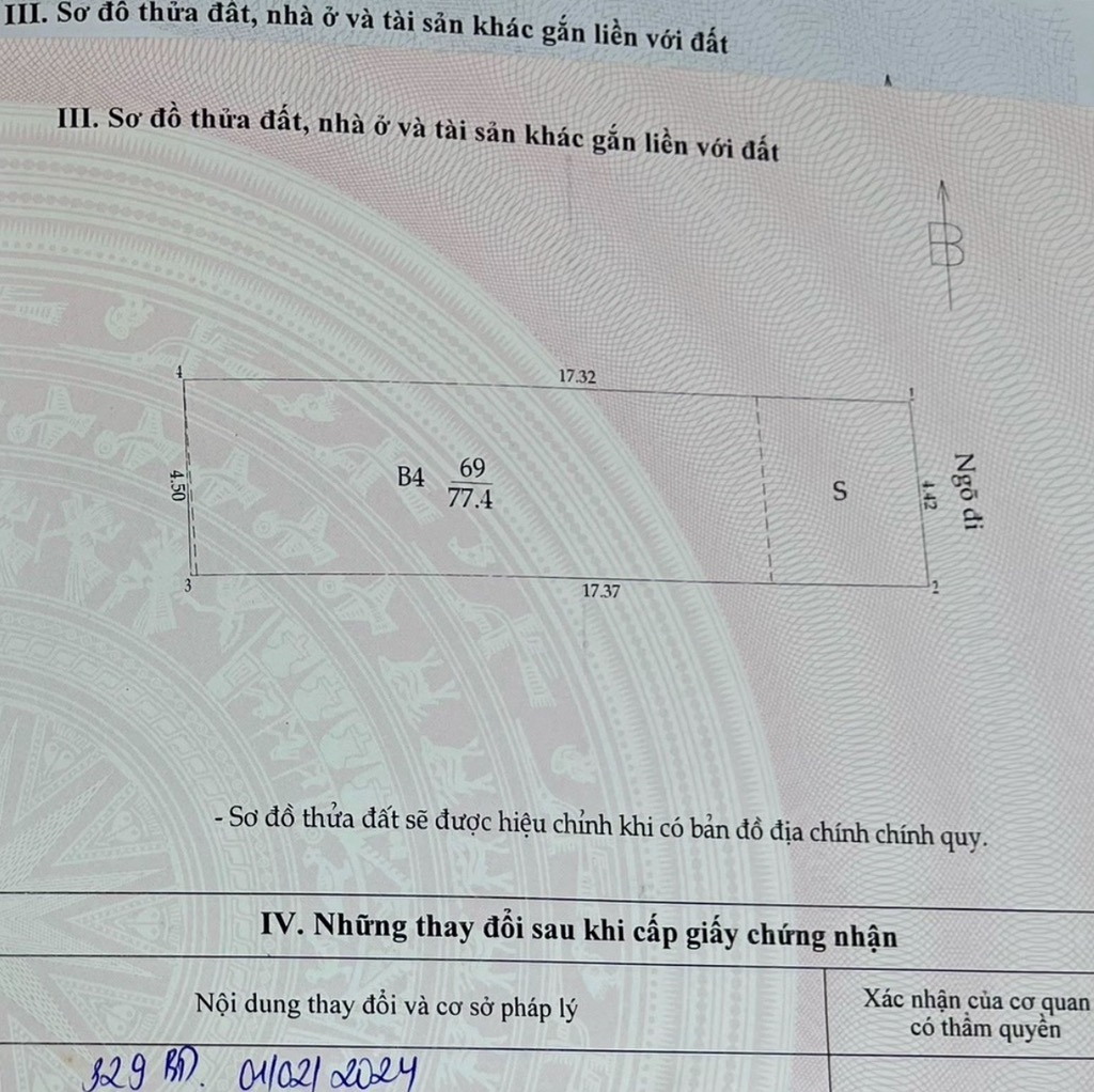 Bán nhà Đường Láng - diện tích 77m2 4 tầng - Gần phố - giá 18 tỷ