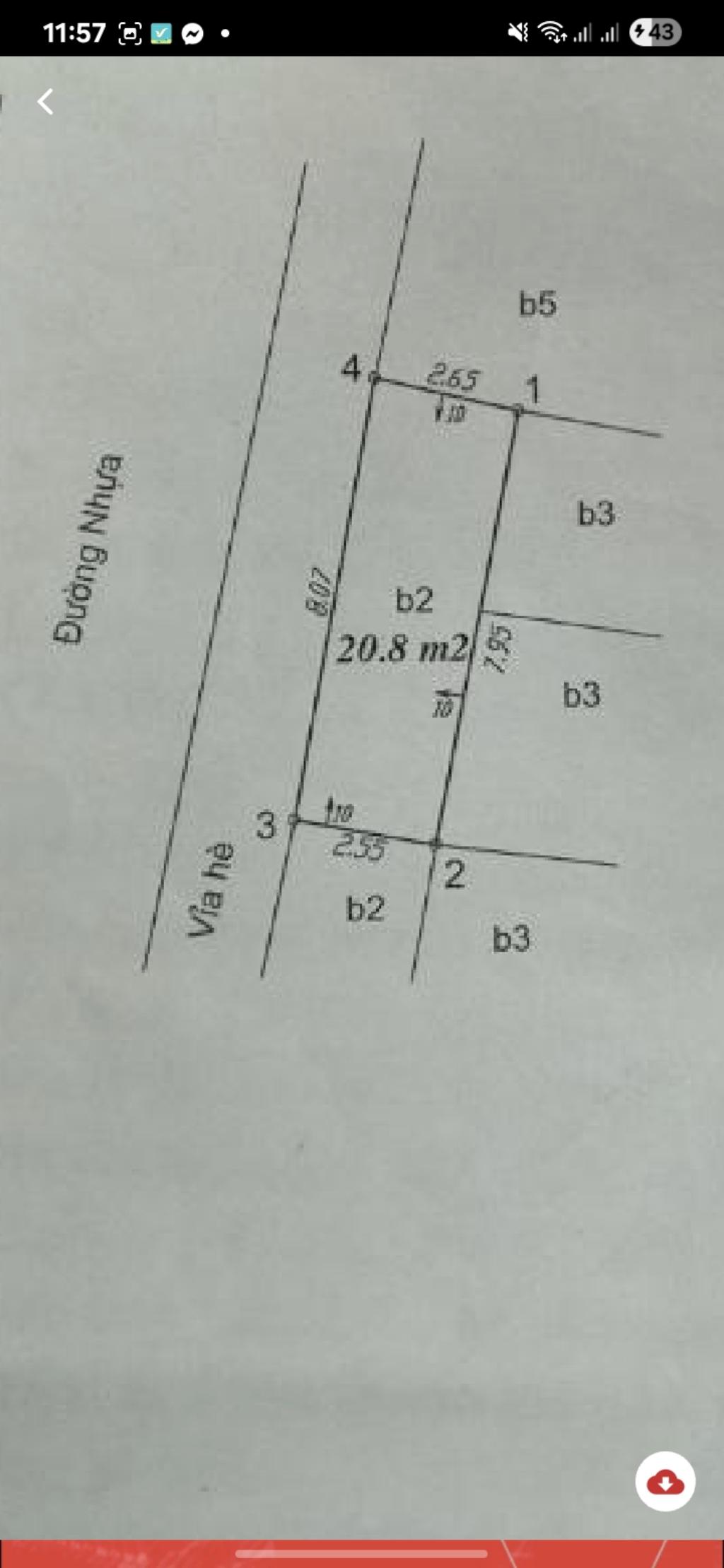 Bán nhà Đông Tác - diện tích 20.8m2 3 tầng - mặt tiền bề thế - giá 7,5 tỷ