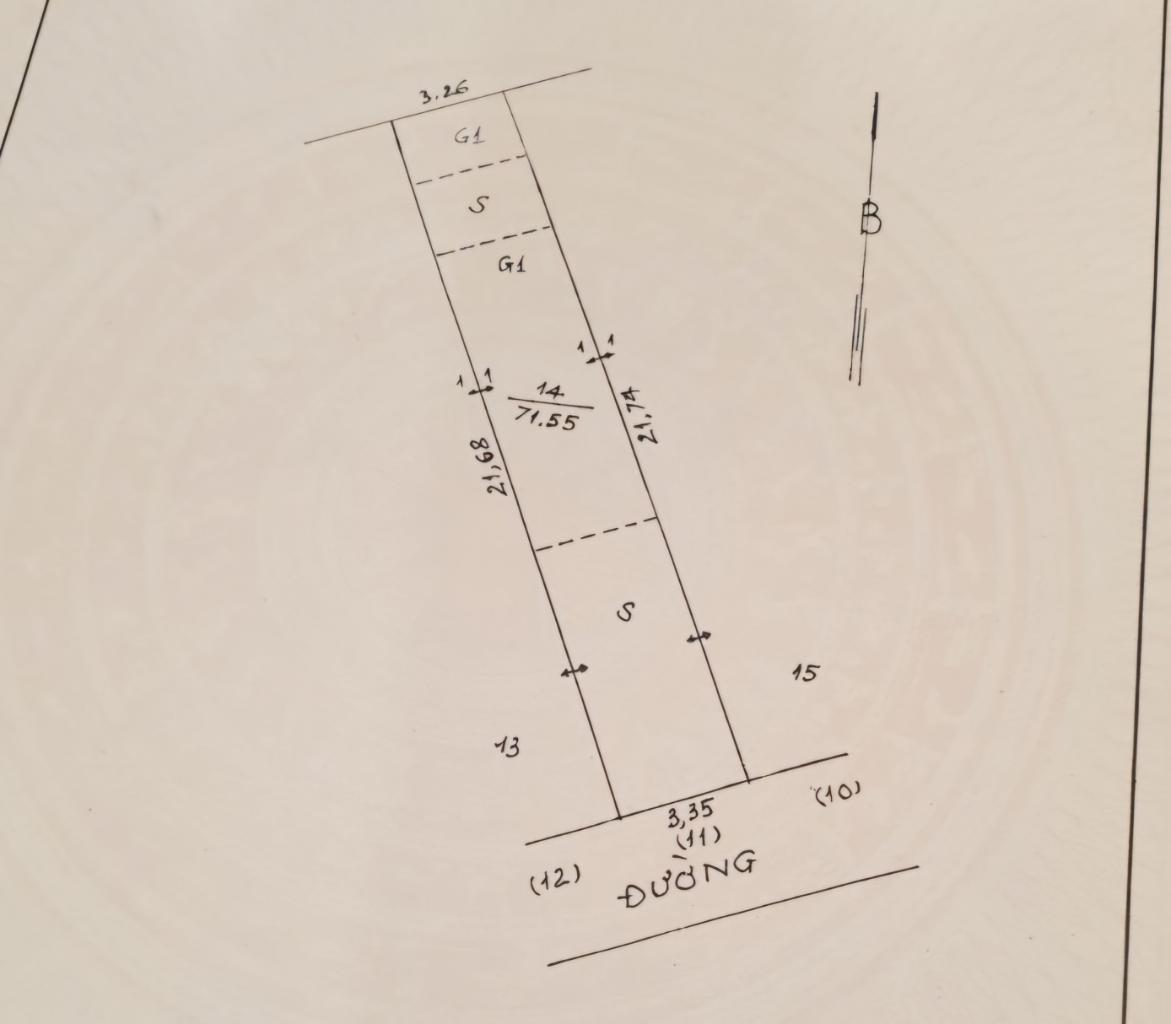 Bán nhà Pháo Đài Láng - diện tích 71.5m2 3 tầng - Nhà 2 Mặt Thoáng - giá 22,9 tỷ