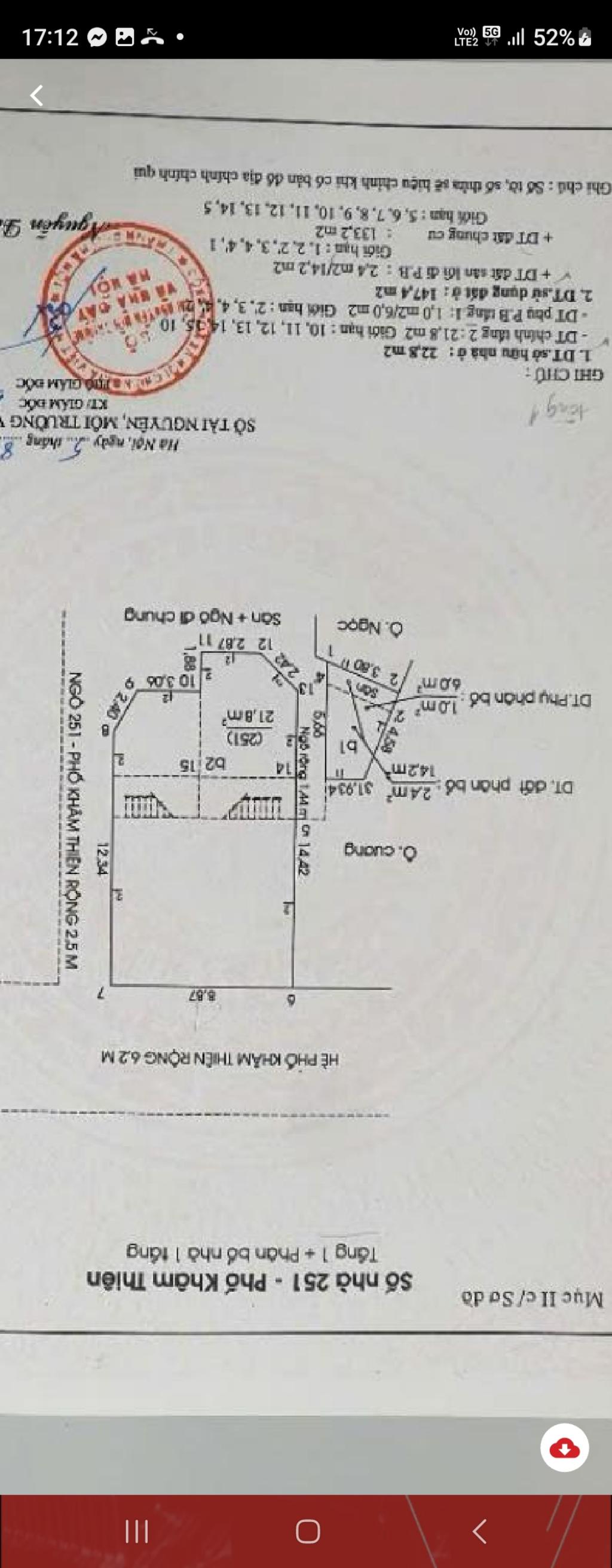 Bán nhà Khâm Thiên - diện tích 40m2 1 tầng - Căn hộ tập thể T1 - giá 3,25 tỷ