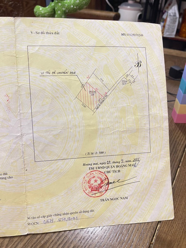 Bán nhà Nguyễn Khoái - diện tích 90.5m2 2 tầng - Ngõ ba gác - giá 10,6 tỷ