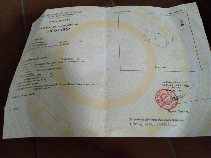 Bán nhà Thúy Lĩnh - diện tích 80m2 1 tầng - mặt tiền 4m - giá 9,8 tỷ