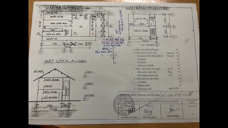 Bán nhà Mai Hắc Đế - diện tích 47m2 3 tầng - nhà trong ngõ, cách mặt phố 3 bước chân - giá 7 tỷ