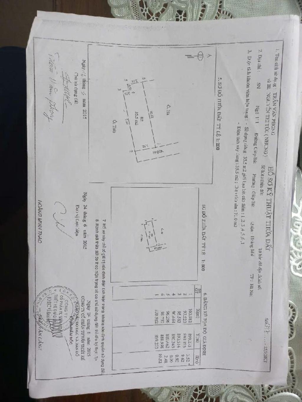 Bán nhà Giáp Bát - diện tích 35.5m2 3 tầng - gần chợ, trường tiện ích bạt ngàn - giá 2,9 tỷ