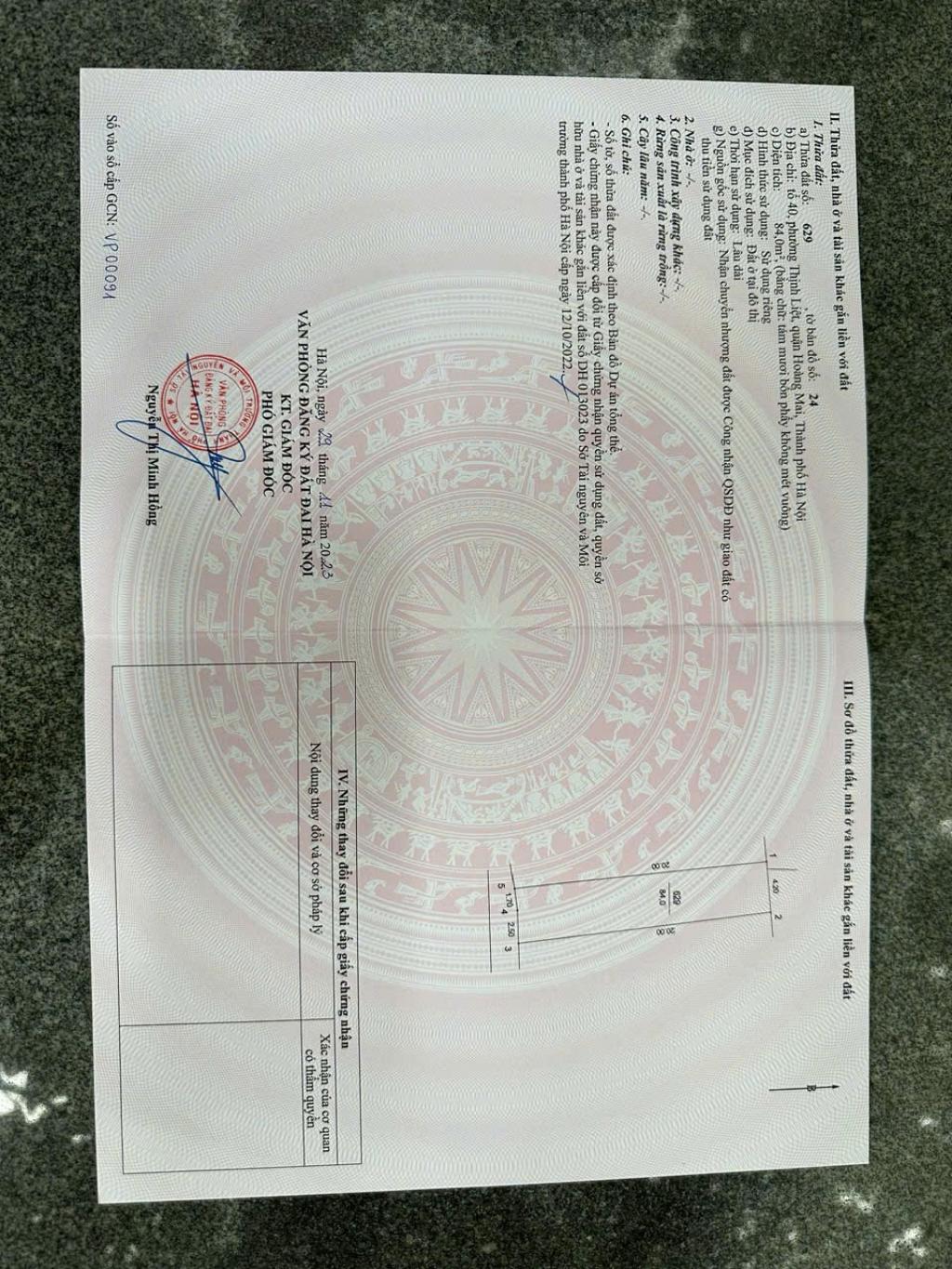 Bán nhà Nguyễn Chính - diện tích 84m2 8 tầng - Ô TÔ - giá 22 tỷ