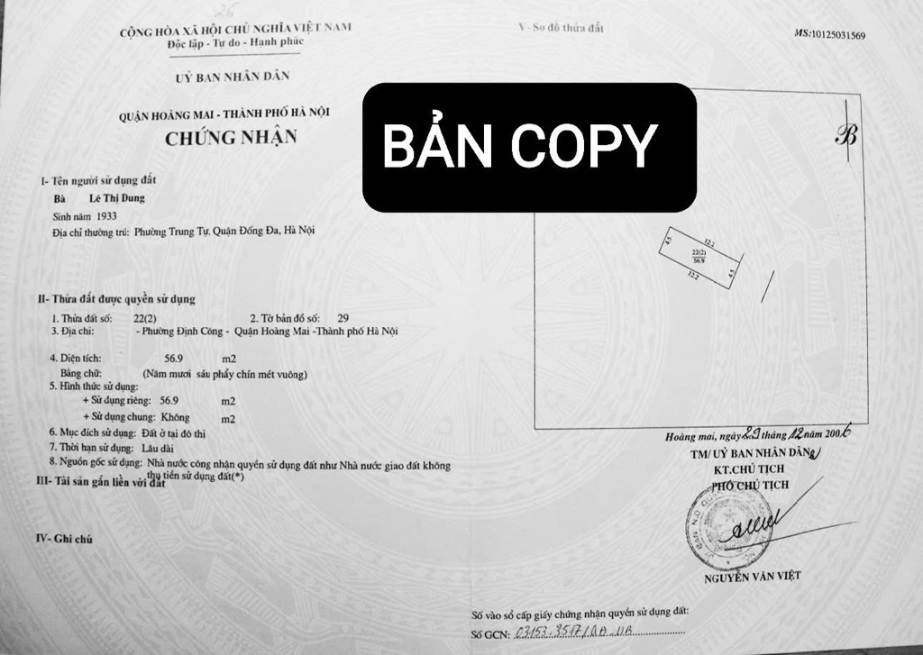 Bán nhà Lê Trọng Tấn - diện tích 57m2 5 tầng - Mặt ngõ to như phố - giá 12,99 tỷ