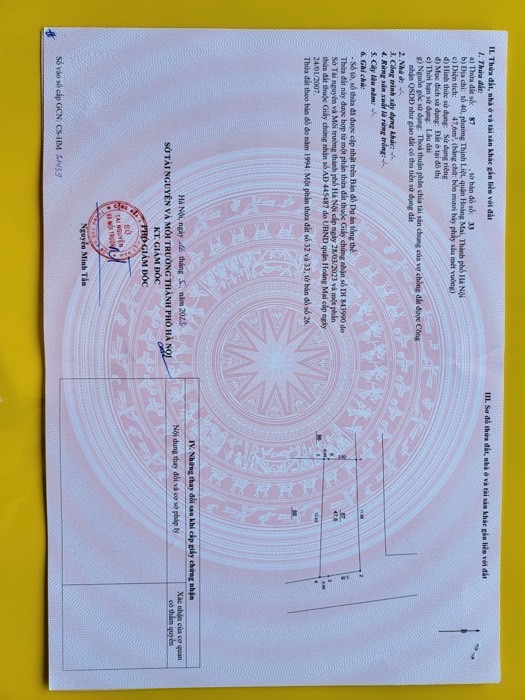 Bán nhà Nguyễn Chính - diện tích 47.6m2 6 tầng - Ô tô tránh - giá 17,99 tỷ