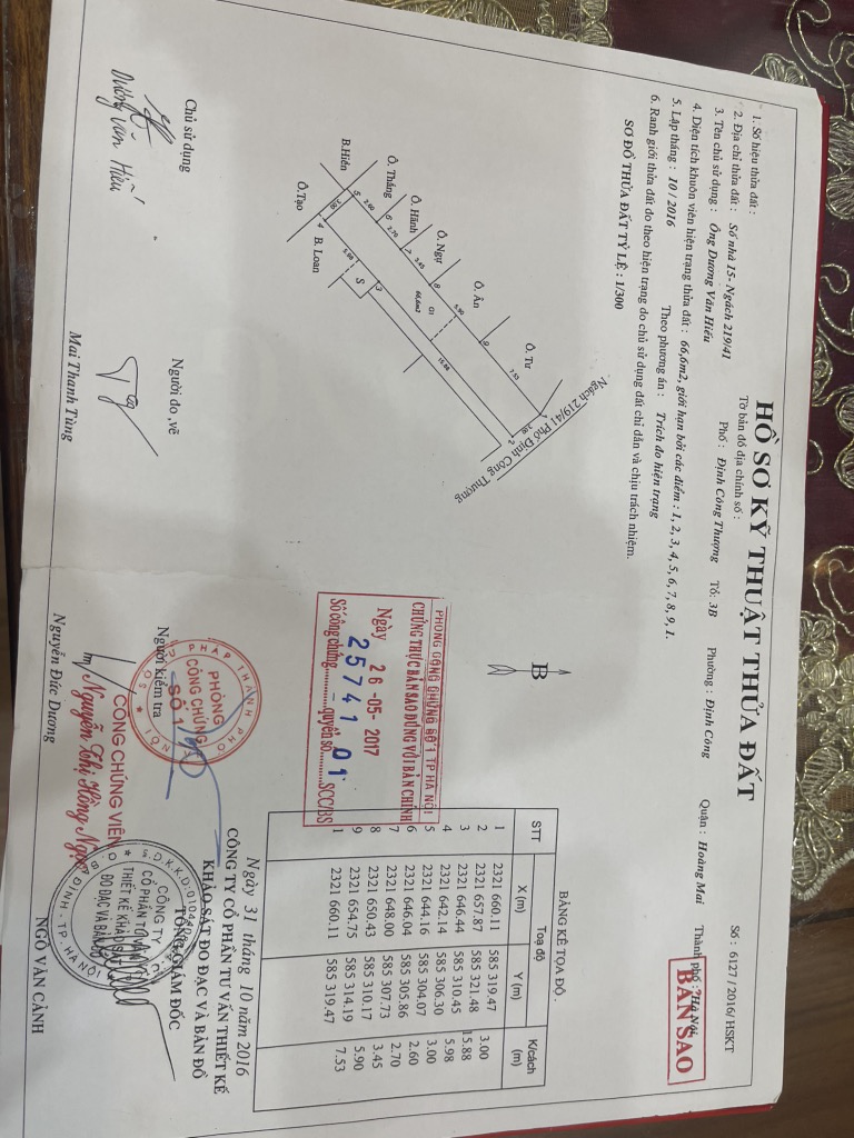 Bán nhà Định Công Thượng - diện tích 70m2 4 tầng - Nhà đẹp ở luôn - giá 6,9 tỷ