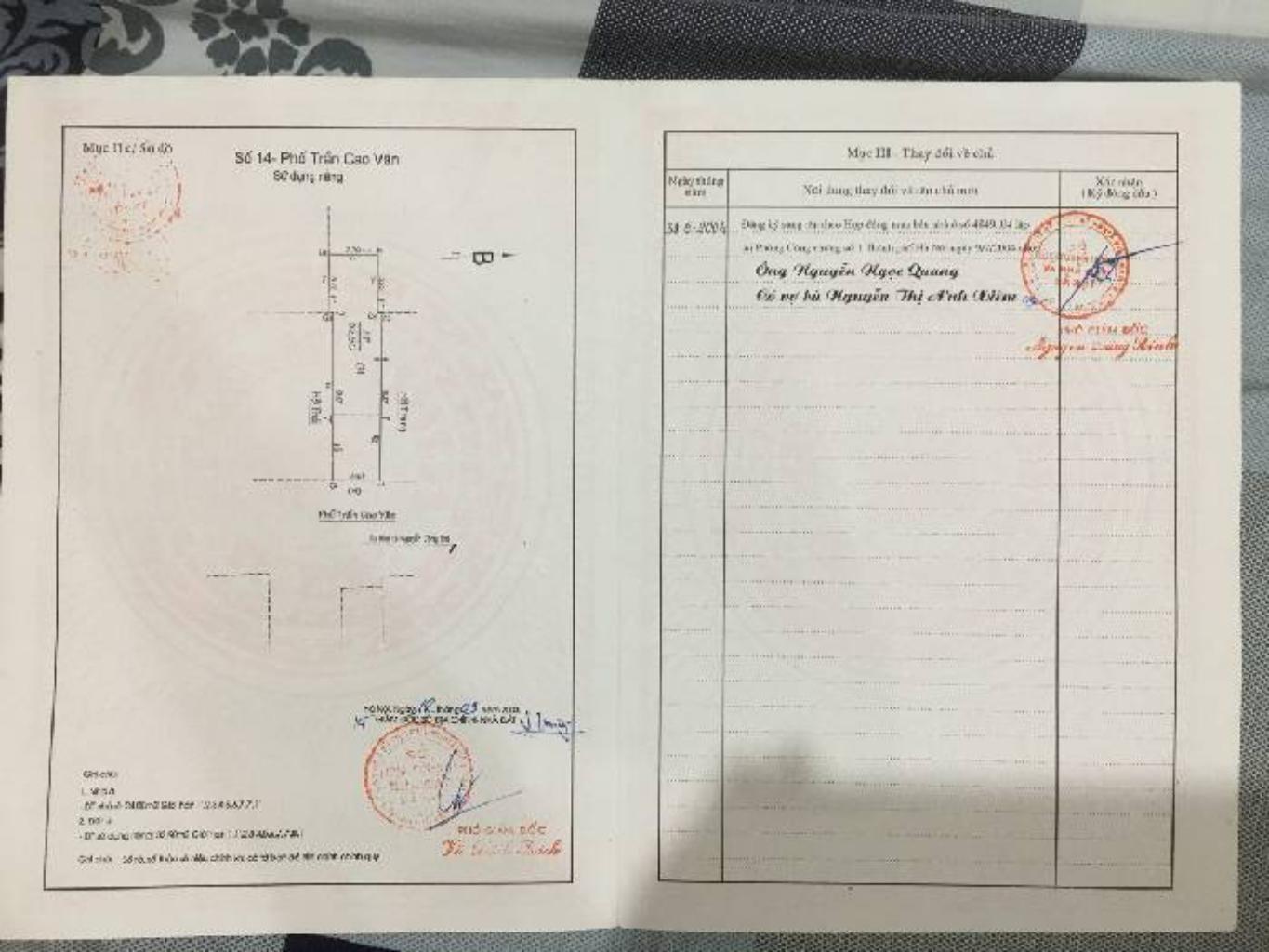 Bán nhà Trần Cao Vân - diện tích 33m2 4 tầng - Mặt phố kinh doanh - giá 15 tỷ