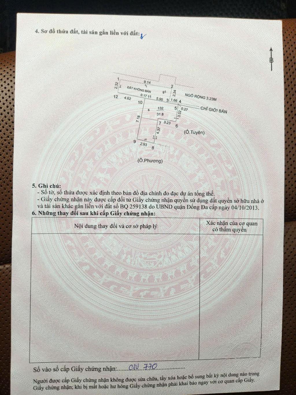 Bán nhà Nguyễn Khuyến - diện tích 42m2 1 tầng - Nhà cấp 4, sổ đỏ chính chủ - giá 6,7 tỷ