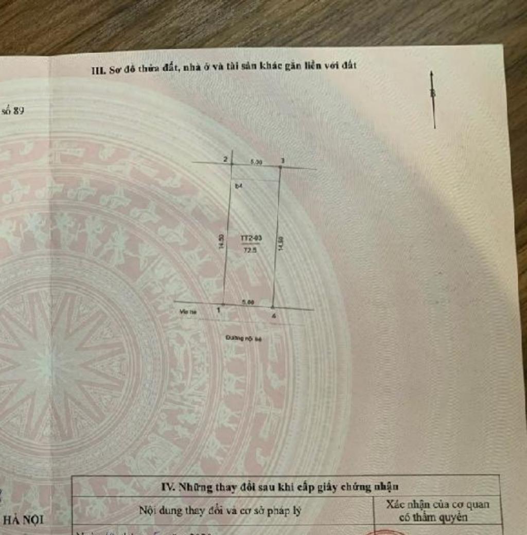 Bán nhà Thịnh Liệt - diện tích 73m2 4 tầng - Ô TÔ TRÁNH - giá 21 tỷ