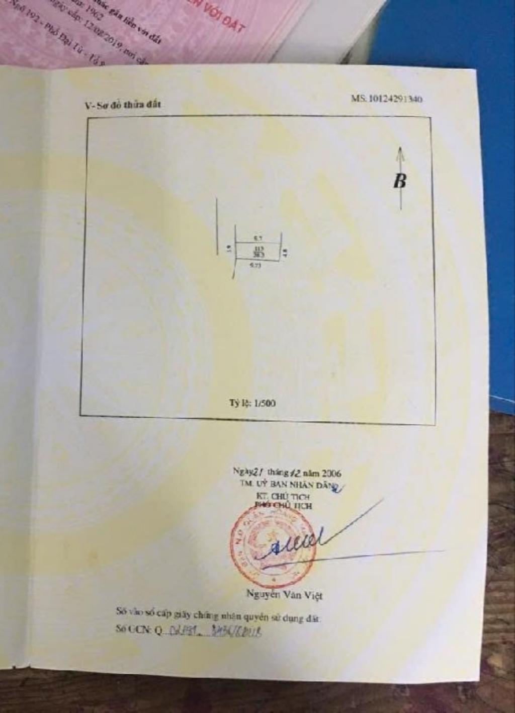 Bán nhà Đại Từ - diện tích 39m2 6 tầng - Mặt ngõ thông kinh doanh - giá 13,5 tỷ