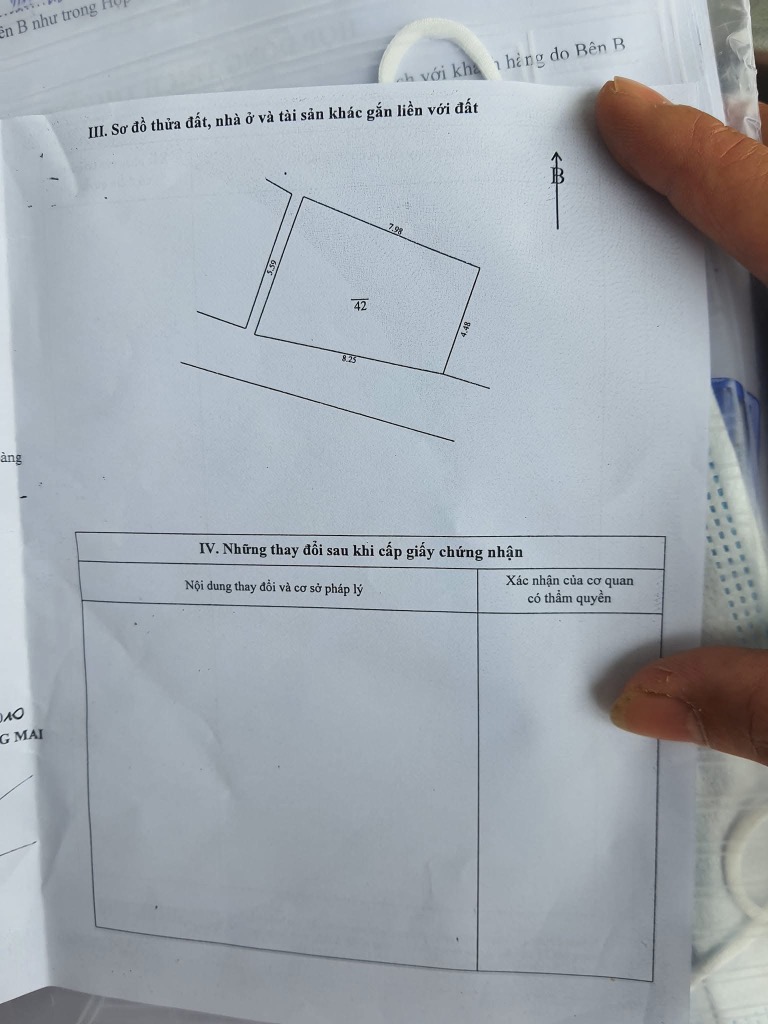 Bán nhà Nguyễn Khoái - diện tích 42m2 1 tầng - Mặt phố rẻ hơn trong ngõ - giá 3,35 tỷ