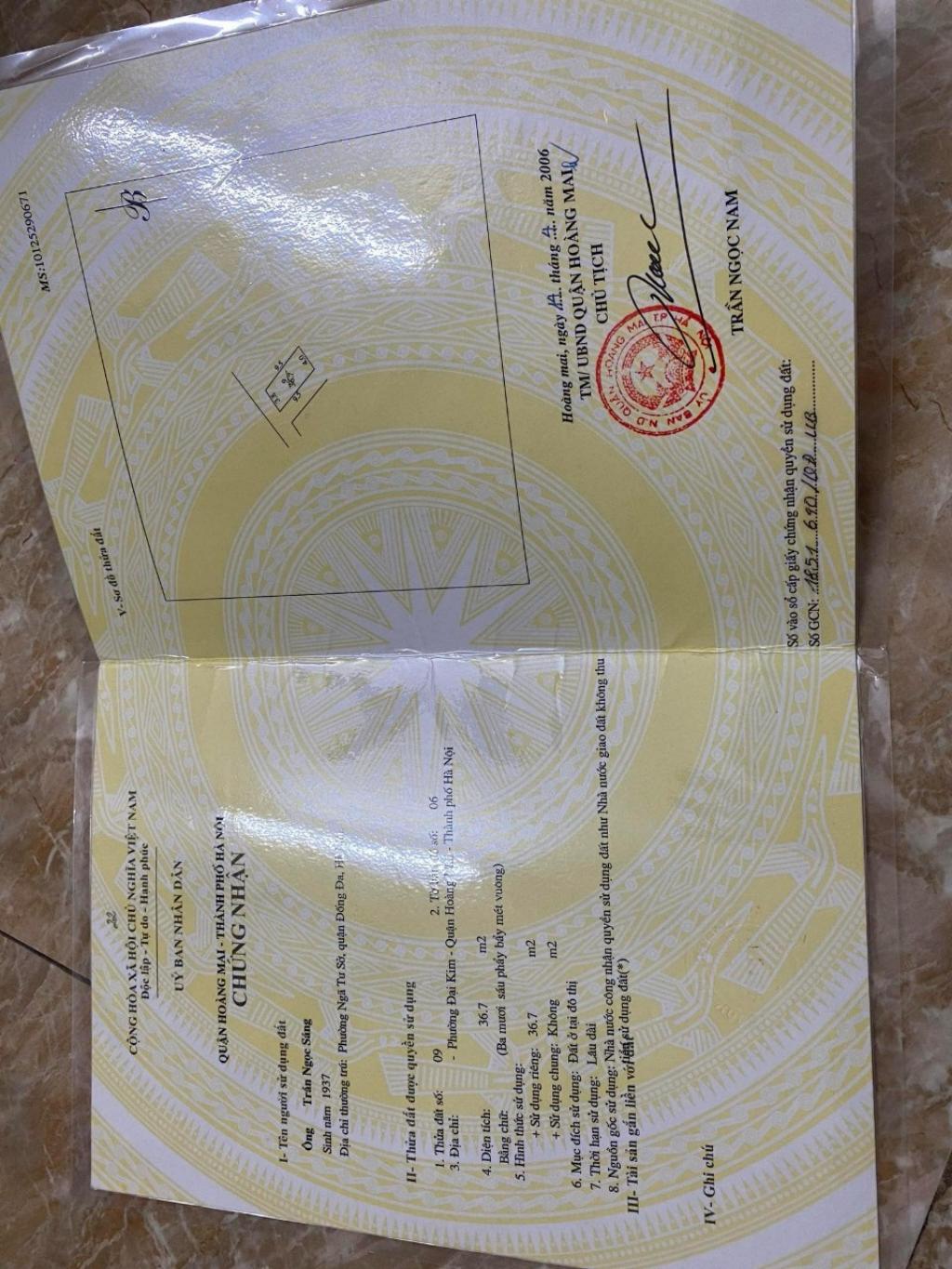 Bán nhà Kim Giang - diện tích 37m2 3 tầng - Ô TÔ TRÁNH - giá 10,3 tỷ