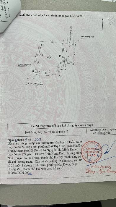 Bán nhà Trần Quý Cáp - diện tích 41m2 6 tầng - Cách mặt phố 20m - giá 7,5 tỷ
