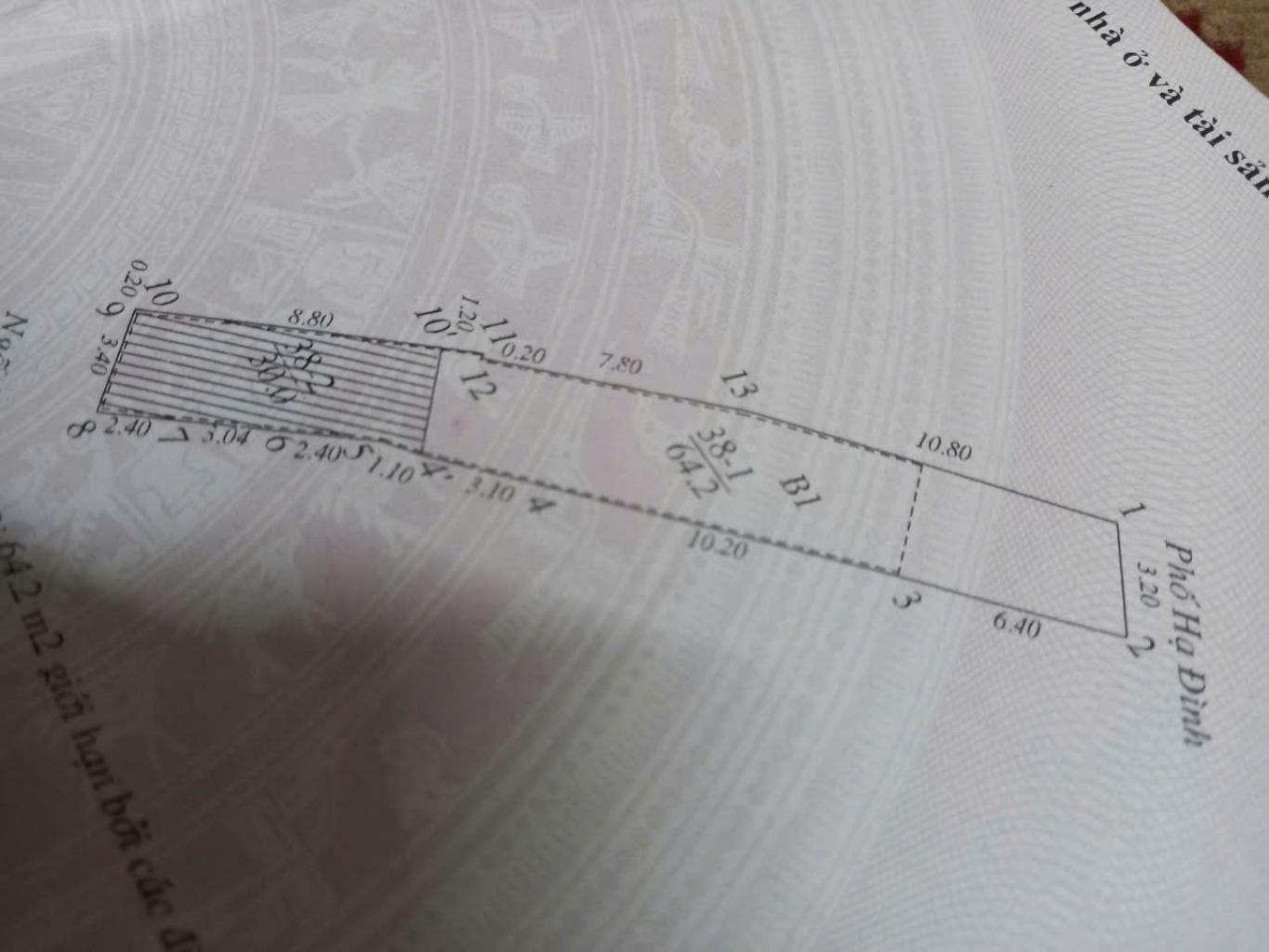 Bán nhà Hạ Đình - diện tích 64m2 6 tầng - MẶT PHỐ KINH DOANH SẦM UẤT - giá 18,5 tỷ