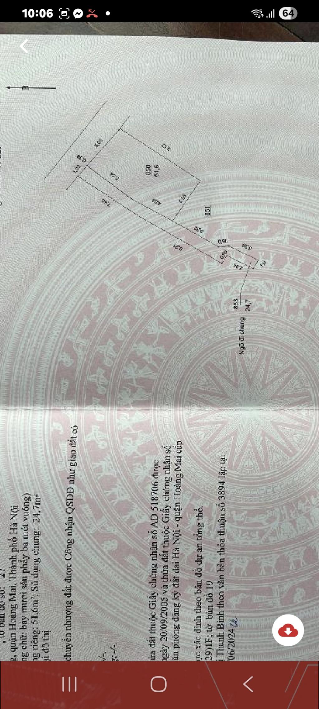 Bán nhà Định Công Thượng - diện tích 52m2 7 tầng - Căn 1 có thang máy, ngõ cực nông - giá 15 tỷ