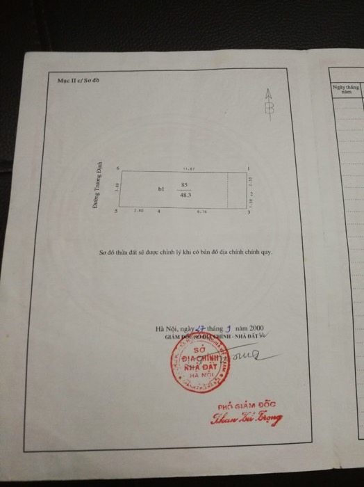 Bán nhà Trương Định - diện tích 49m2 2 tầng - Mặt phố - Lô góc - giá 13,6 tỷ
