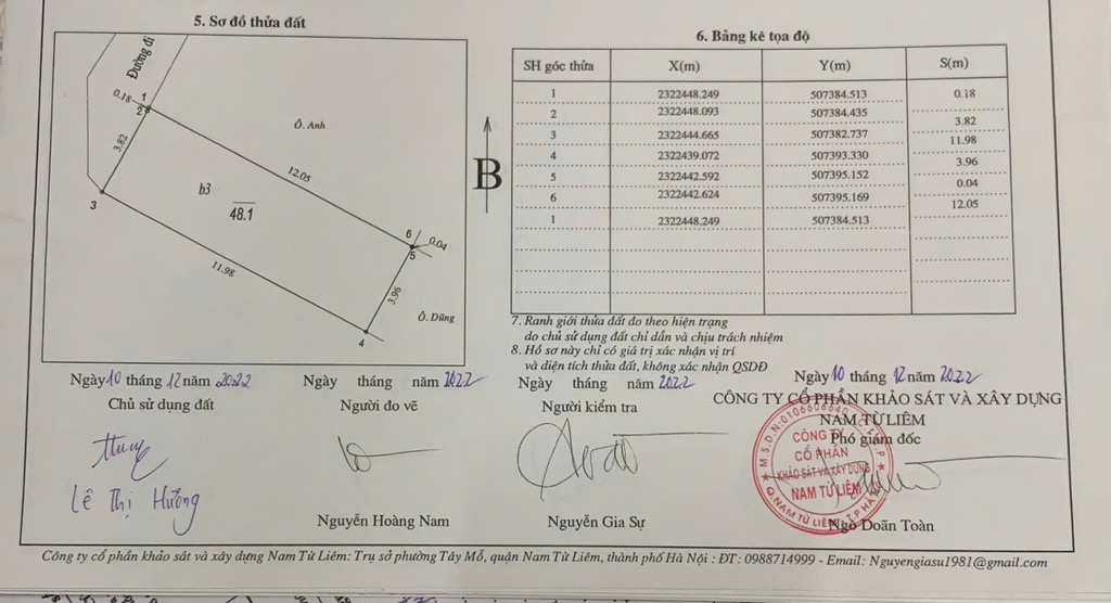 Bán nhà Khương Trung - diện tích 48m2 6 tầng - ô tô đỗ cửa - giá 7,8 tỷ