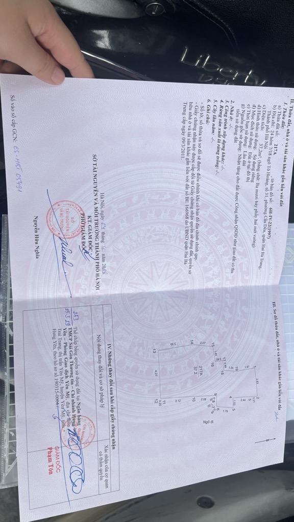 Bán nhà Ngõ Tô Hoàng - diện tích 37m2 4 tầng - Nhà đẹp về ở luôn - giá 5,4 tỷ